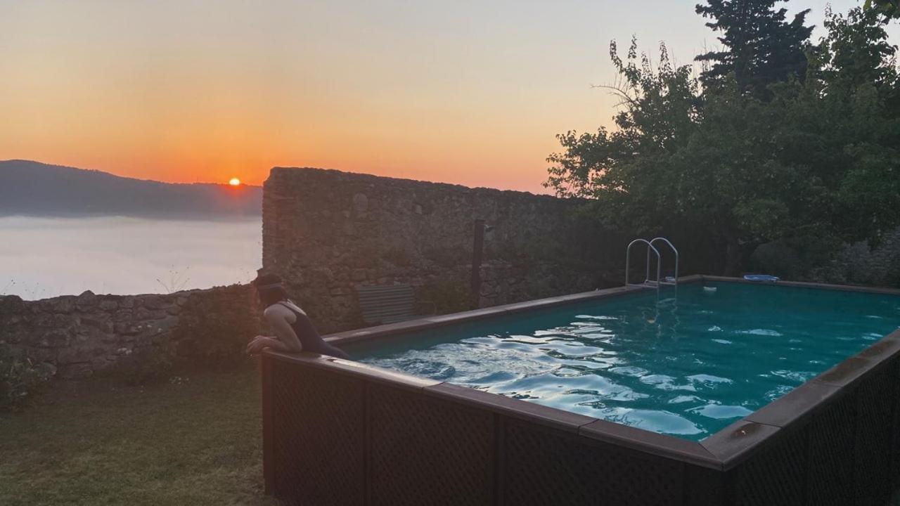 Villa Casa Di Leo With Pool Radicondoli Exterior foto