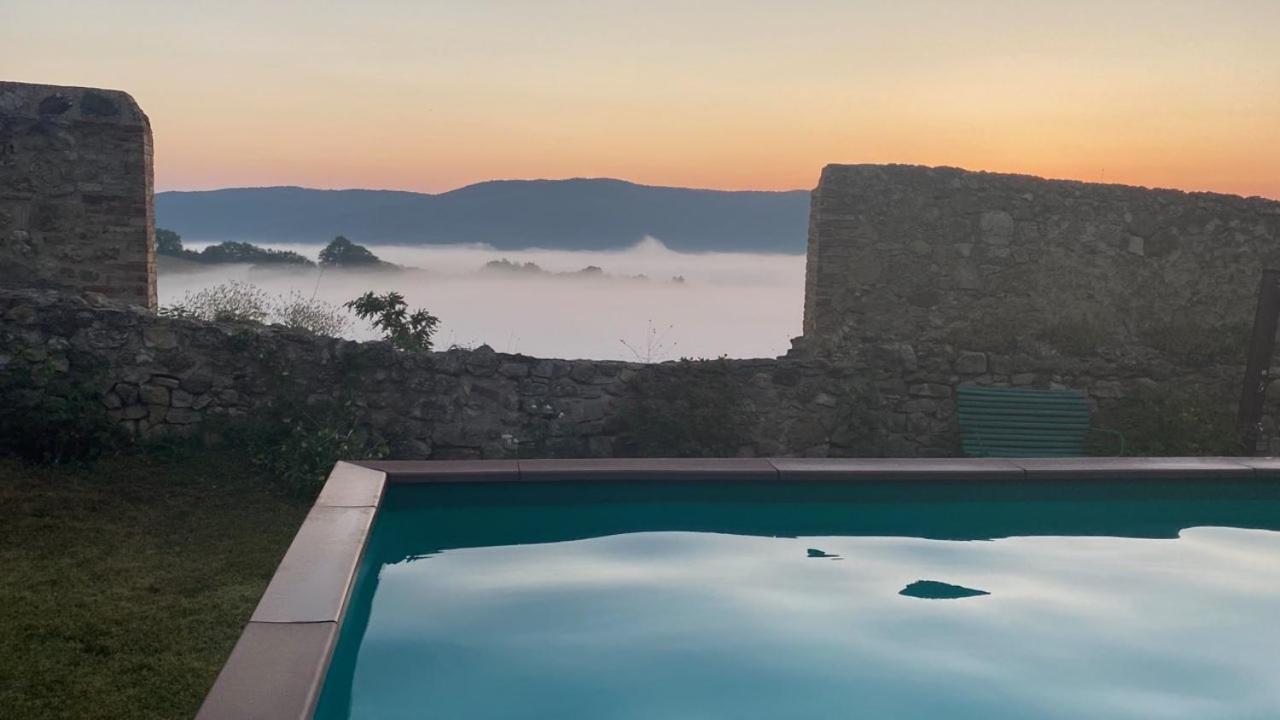 Villa Casa Di Leo With Pool Radicondoli Exterior foto