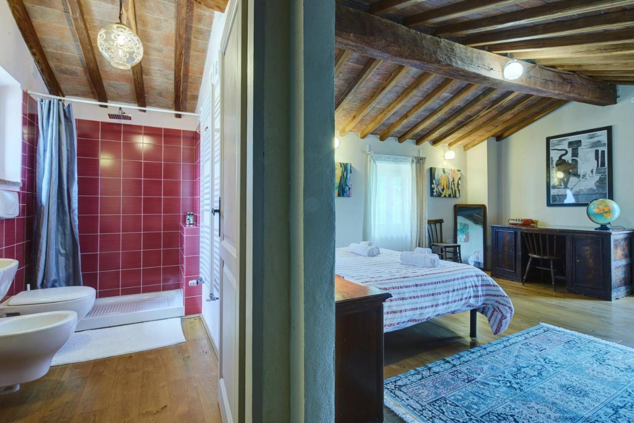 Villa Casa Di Leo With Pool Radicondoli Exterior foto